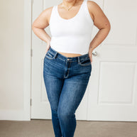 Judy Blue London Midrise Cuffed Boyfriend Jeans-Womens-Ave Shops-[option4]-[option5]-[option6]-[option7]-[option8]-Shop-Boutique-Clothing-for-Women-Online