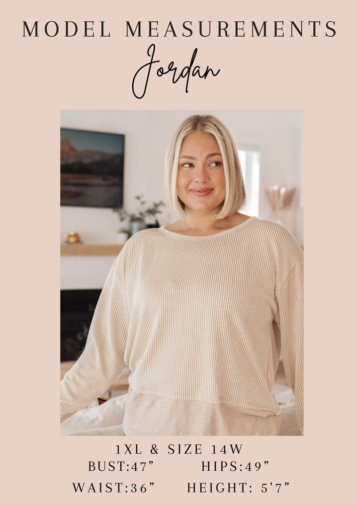 Up For Anything V-Neck Blouse in Taupe-Tops-Ave Shops-[option4]-[option5]-[option6]-[option7]-[option8]-Shop-Boutique-Clothing-for-Women-Online