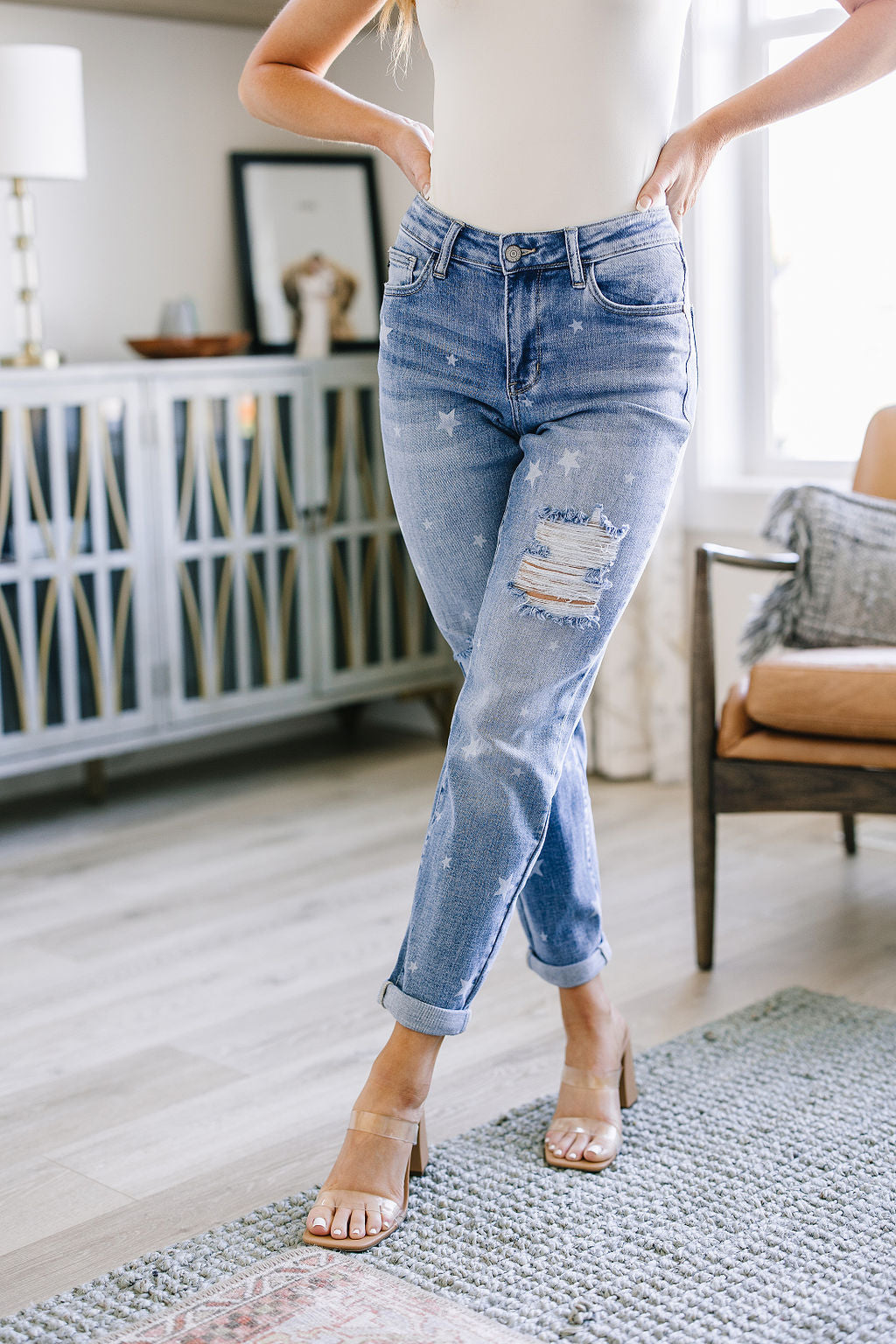 Judy Blue Juliet Star Crossed Boyfriend Jeans-Denim-Ave Shops-[option4]-[option5]-[option6]-[option7]-[option8]-Shop-Boutique-Clothing-for-Women-Online