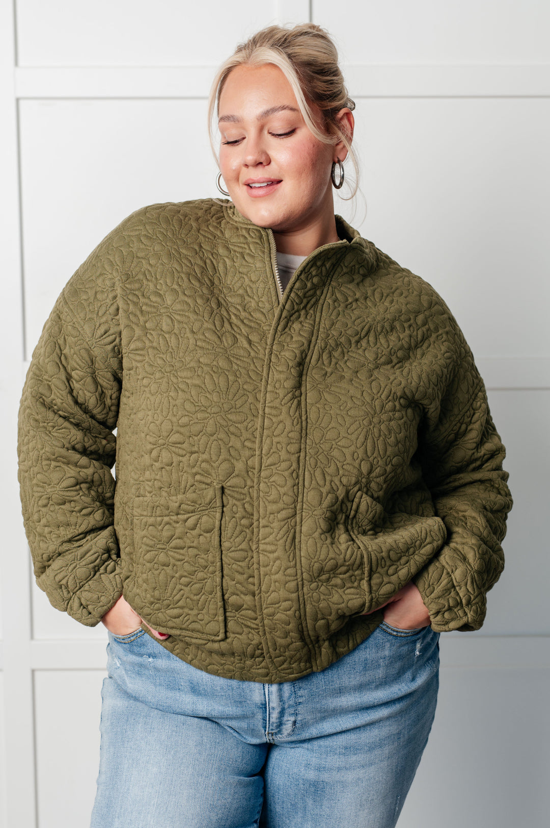 Jungle Explorer Quilted Zip Up Jacket-Layers-Ave Shops-[option4]-[option5]-[option6]-[option7]-[option8]-Shop-Boutique-Clothing-for-Women-Online