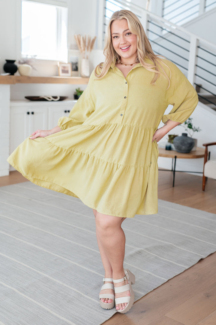 Just Like Honey Tiered Dress-Dresses-Ave Shops-[option4]-[option5]-[option6]-[option7]-[option8]-Shop-Boutique-Clothing-for-Women-Online