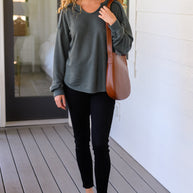 Just Say So Long Sleeve Top-Tops-Ave Shops-[option4]-[option5]-[option6]-[option7]-[option8]-Shop-Boutique-Clothing-for-Women-Online