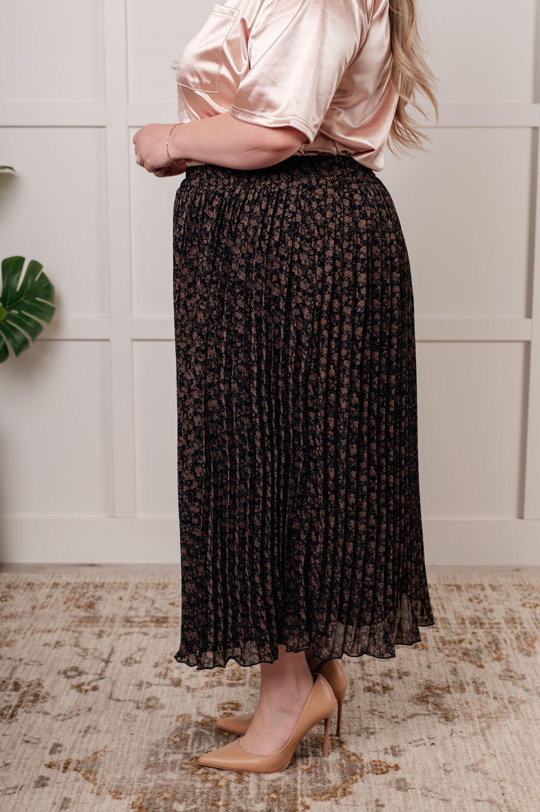 Just What You Wanted Floral Print Pleated Skirt-Bottoms-Ave Shops-[option4]-[option5]-[option6]-[option7]-[option8]-Shop-Boutique-Clothing-for-Women-Online