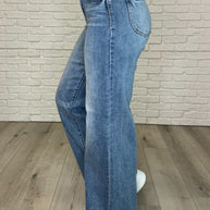 Judy Blue Karis High Rise Vintage Wash Retro Wide Leg-Womens-Judy Blue-[option4]-[option5]-[option6]-[option7]-[option8]-Shop-Boutique-Clothing-for-Women-Online