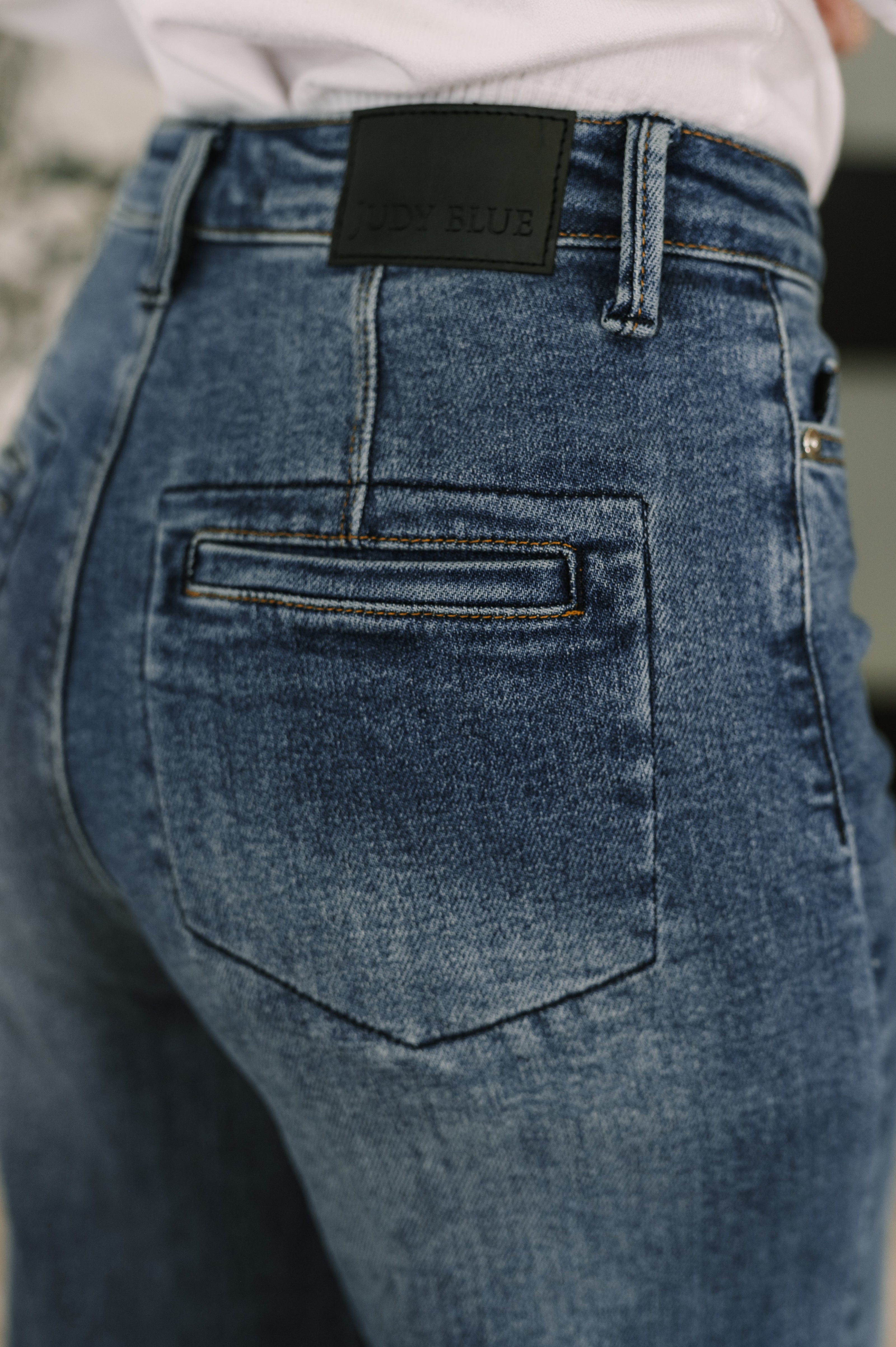 Karla High Waist Column Straight Button-Fly & Back Welt Pkts-Womens-Ave Shops-[option4]-[option5]-[option6]-[option7]-[option8]-Shop-Boutique-Clothing-for-Women-Online