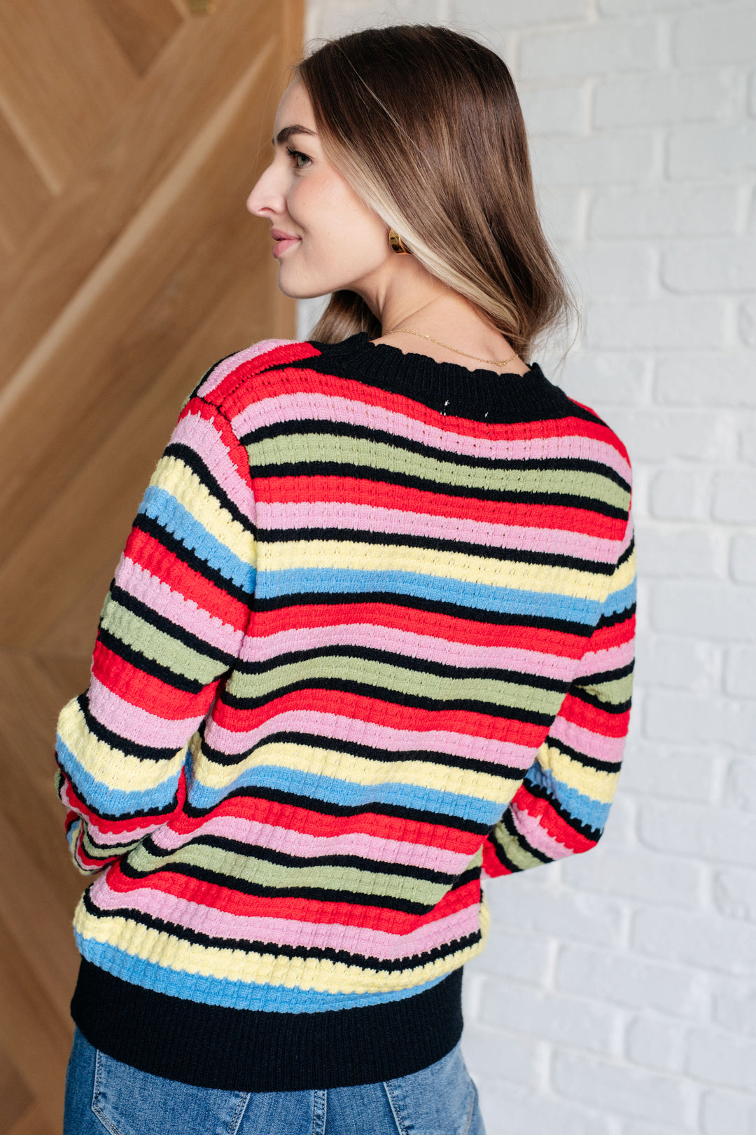 Keep Dreaming Striped Sweater-Tops-Ave Shops-[option4]-[option5]-[option6]-[option7]-[option8]-Shop-Boutique-Clothing-for-Women-Online