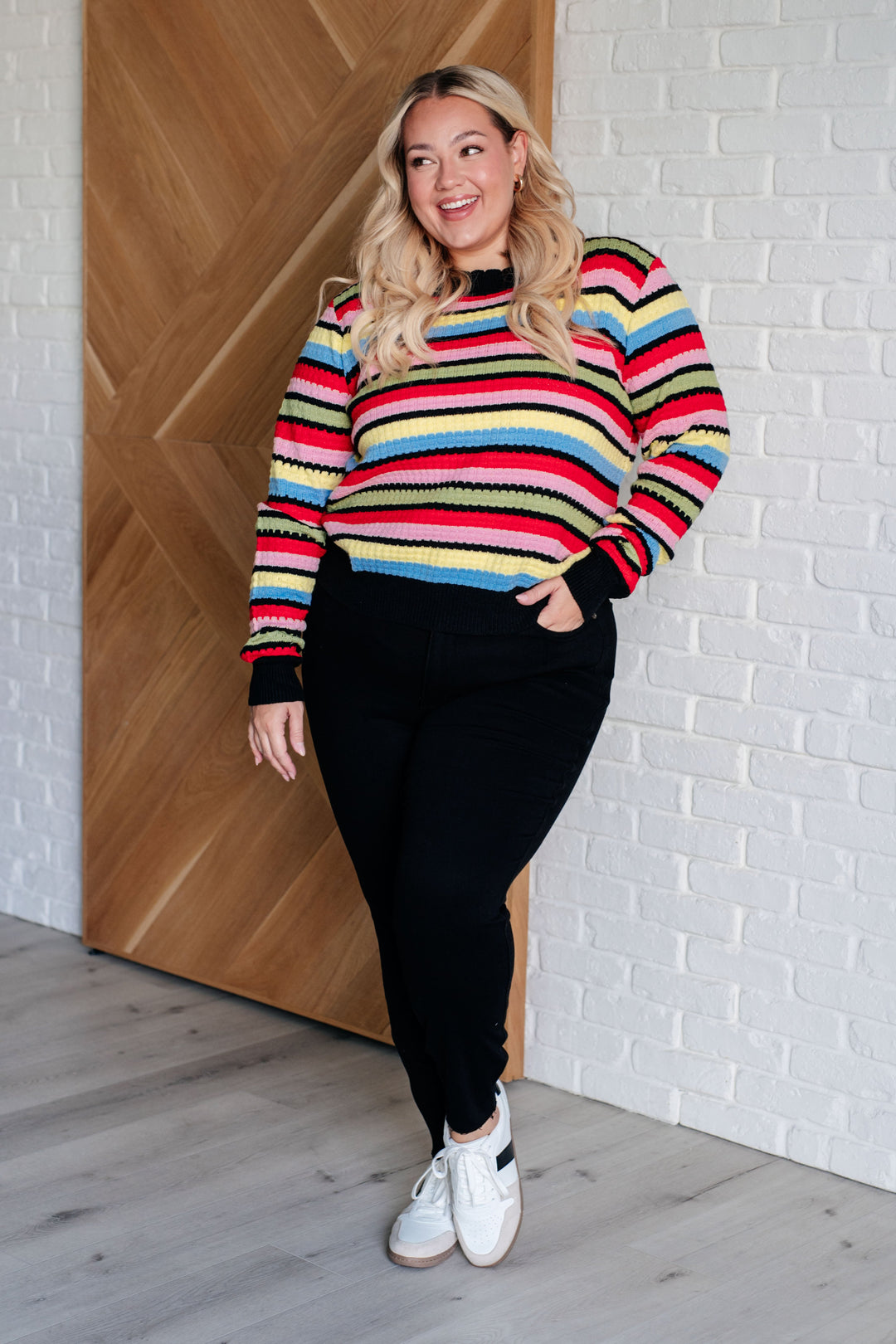 Keep Dreaming Striped Sweater-Tops-Ave Shops-[option4]-[option5]-[option6]-[option7]-[option8]-Shop-Boutique-Clothing-for-Women-Online