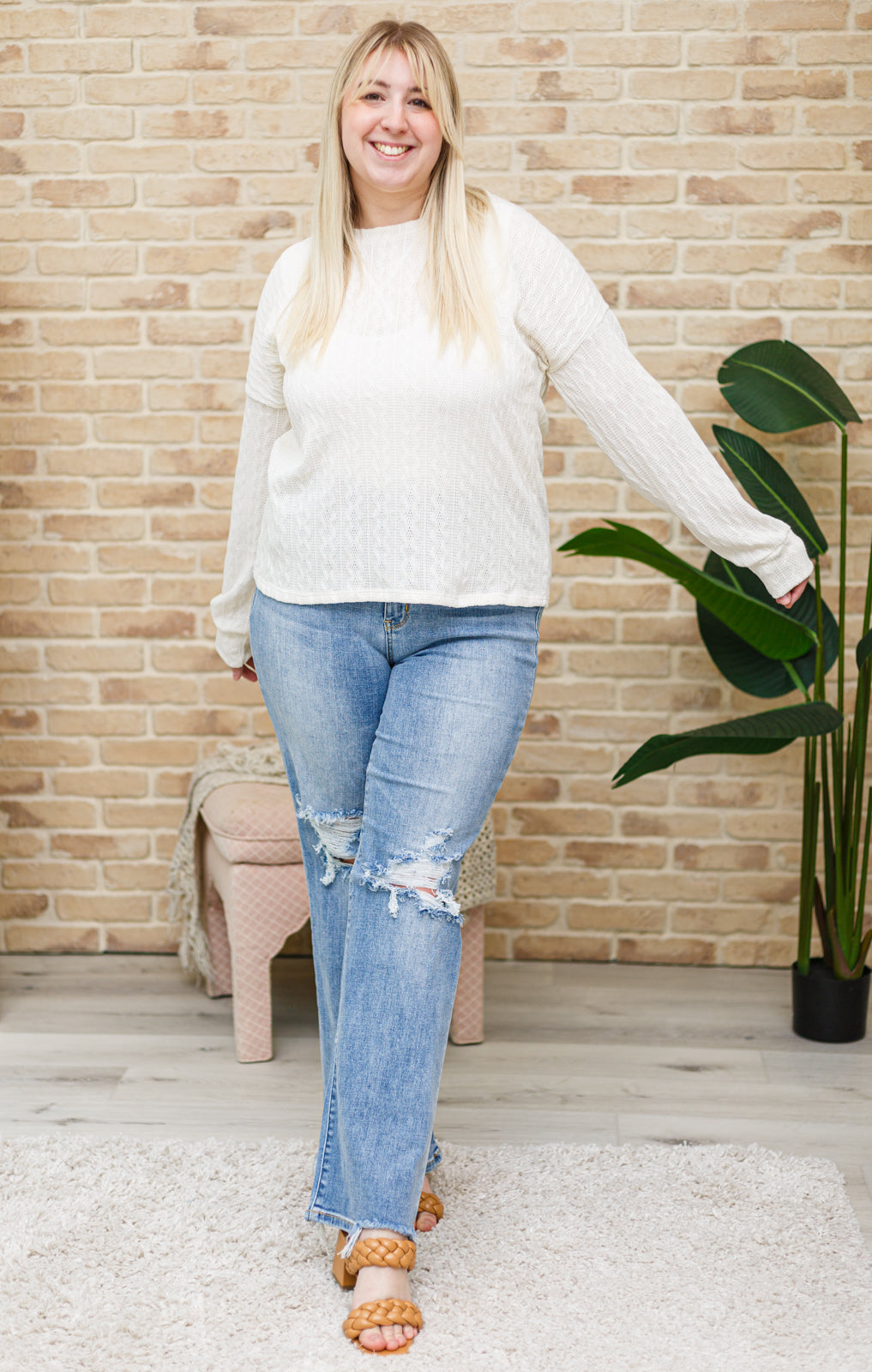 Keep Me Here Knit Sweater in Cream-Tops-Ave Shops-[option4]-[option5]-[option6]-[option7]-[option8]-Shop-Boutique-Clothing-for-Women-Online