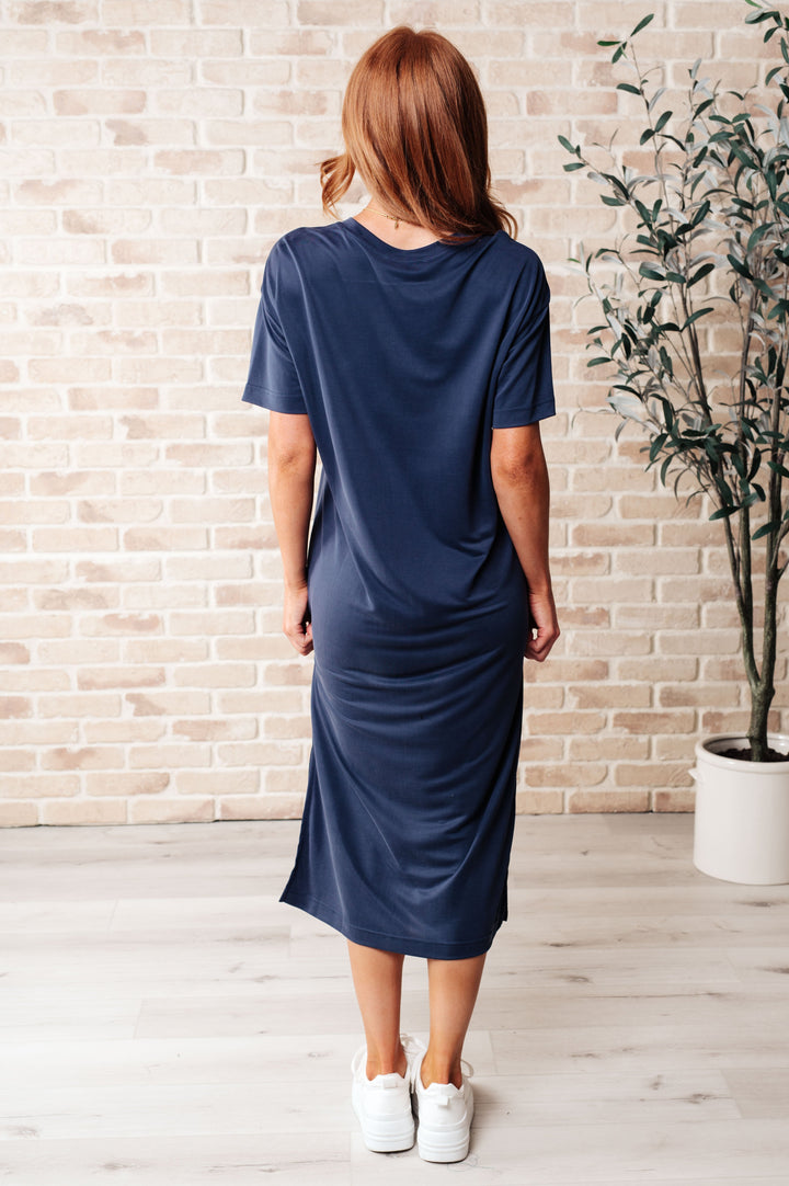 Keeping It Chill Drop Shoulder Maxi Dress in Dark Night-Dresses-Ave Shops-[option4]-[option5]-[option6]-[option7]-[option8]-Shop-Boutique-Clothing-for-Women-Online