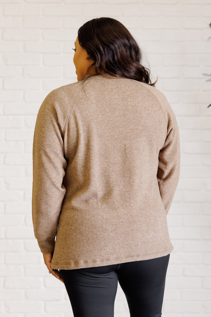 Zenana Keeping it Real Brushed Melange Hacci Long Sleeve Tee in Mocha-Tops-Ave Shops-[option4]-[option5]-[option6]-[option7]-[option8]-Shop-Boutique-Clothing-for-Women-Online