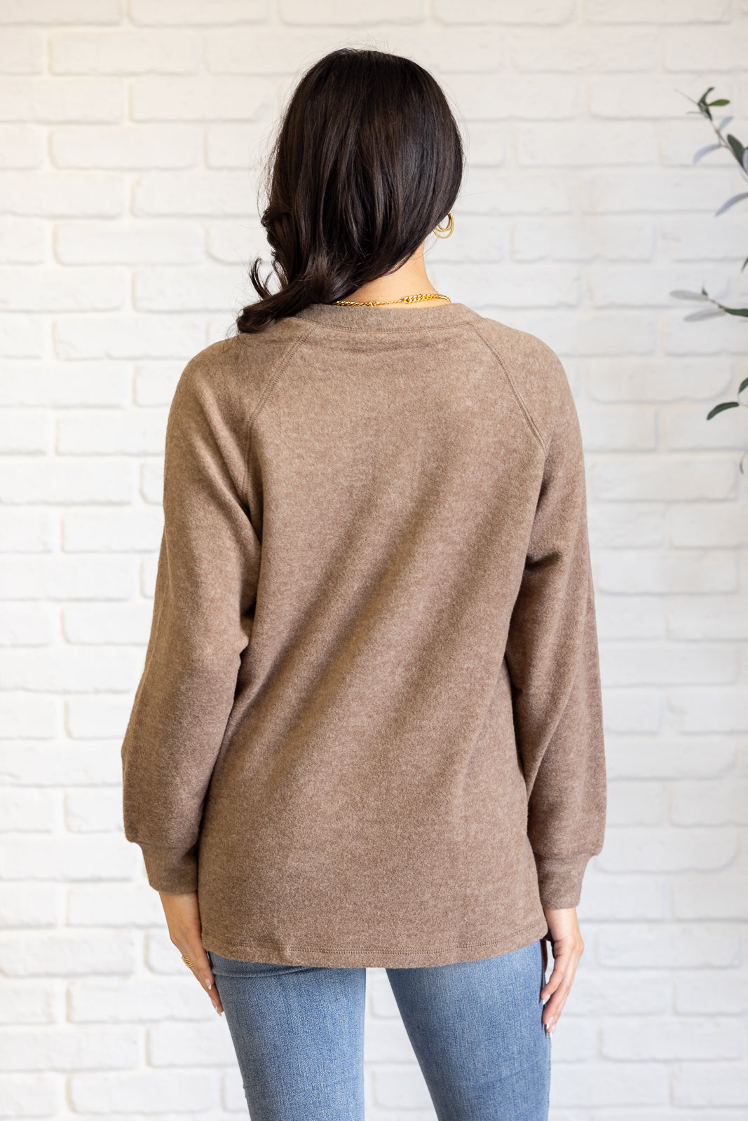 Zenana Keeping it Real Brushed Melange Hacci Long Sleeve Tee in Mocha-Tops-Ave Shops-[option4]-[option5]-[option6]-[option7]-[option8]-Shop-Boutique-Clothing-for-Women-Online