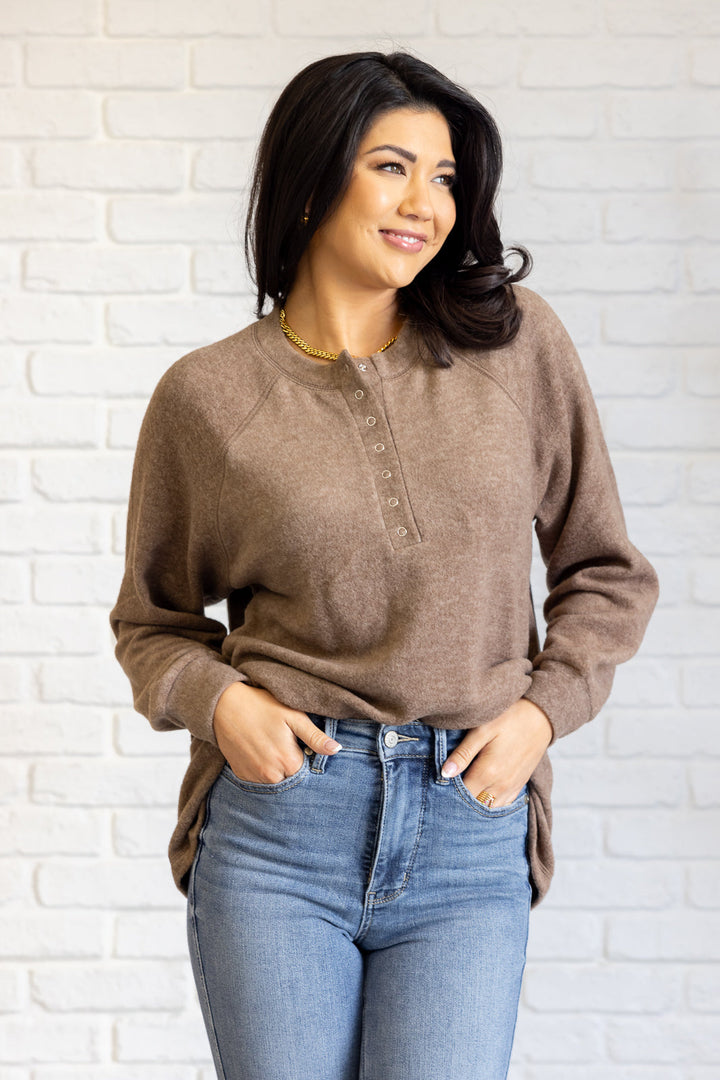 Zenana Keeping it Real Brushed Melange Hacci Long Sleeve Tee in Mocha-Tops-Ave Shops-[option4]-[option5]-[option6]-[option7]-[option8]-Shop-Boutique-Clothing-for-Women-Online