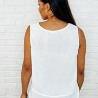 Keep it Cool or Crash Out Tank in Off White-Womens-Ave Shops-[option4]-[option5]-[option6]-[option7]-[option8]-Shop-Boutique-Clothing-for-Women-Online