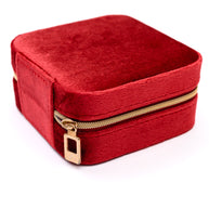 Kept and Carried Velvet Jewelry Box in Red-Accessories-Ave Shops-[option4]-[option5]-[option6]-[option7]-[option8]-Shop-Boutique-Clothing-for-Women-Online