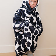 Kids Oversized Hoodie Blanket in Cow-Layers-Ave Shops-[option4]-[option5]-[option6]-[option7]-[option8]-Shop-Boutique-Clothing-for-Women-Online