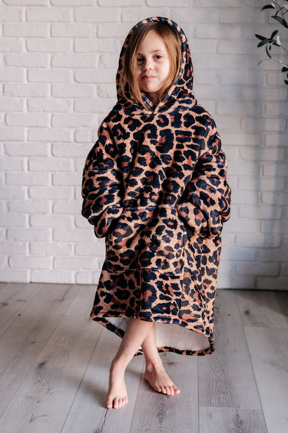 Kids Oversized Hoodie Blanket in Leopard-Layers-Ave Shops-OS-[option4]-[option5]-[option6]-[option7]-[option8]-Shop-Boutique-Clothing-for-Women-Online