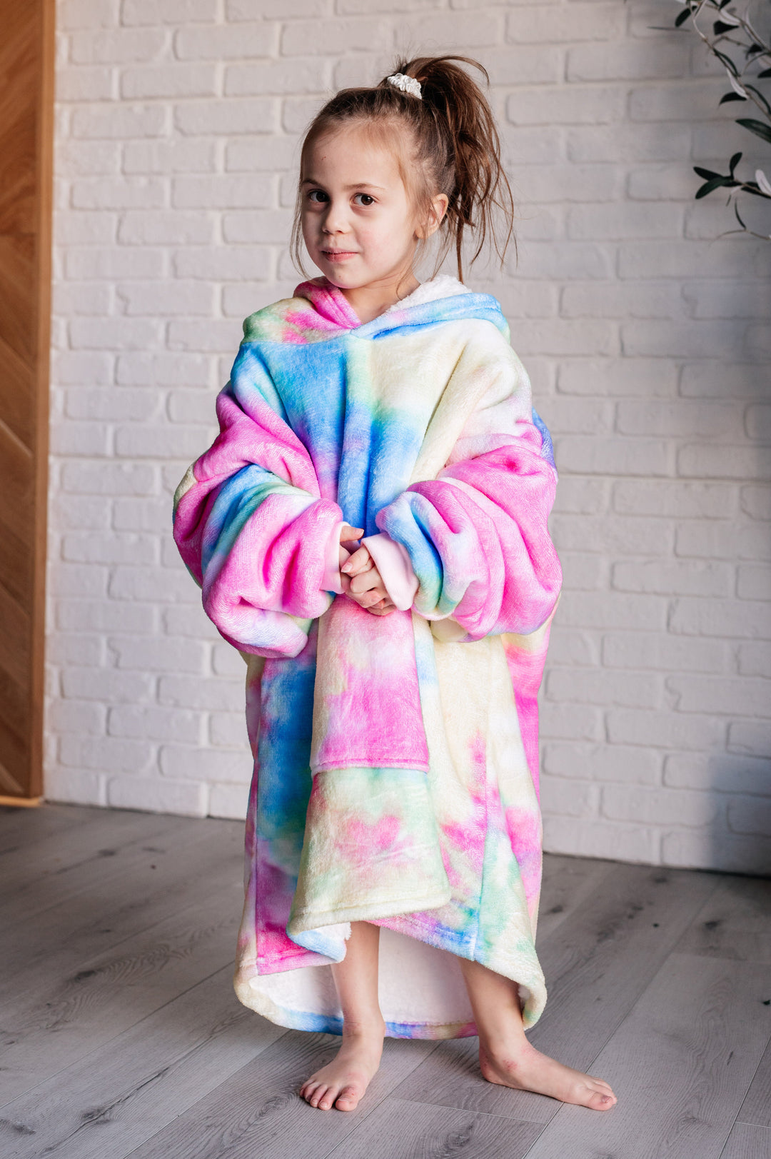 Kids Oversized Hoodie Blanket in Rainbow-Layers-Ave Shops-OS-[option4]-[option5]-[option6]-[option7]-[option8]-Shop-Boutique-Clothing-for-Women-Online