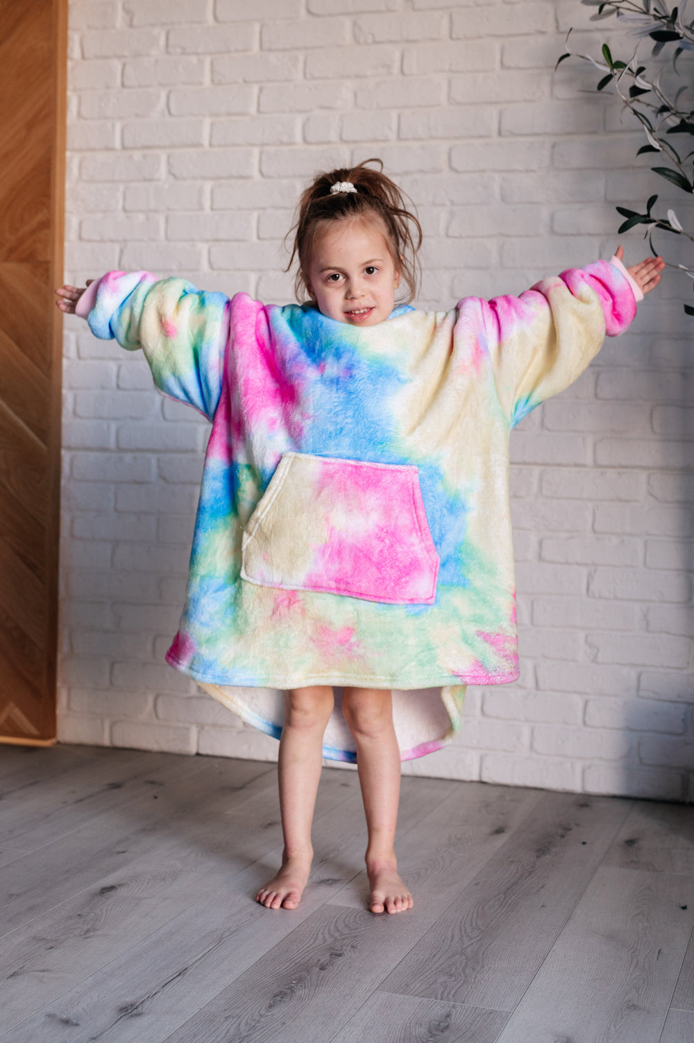 Kids Oversized Hoodie Blanket in Rainbow-Layers-Ave Shops-OS-[option4]-[option5]-[option6]-[option7]-[option8]-Shop-Boutique-Clothing-for-Women-Online