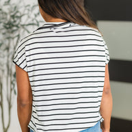 Knot Today Collared Bow Top-Womens-Ave Shops-[option4]-[option5]-[option6]-[option7]-[option8]-Shop-Boutique-Clothing-for-Women-Online