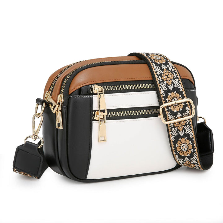 PREORDER: The Briann Crossbody BESTSELLER-Bags-Forever3A.M-Black & White-[option4]-[option5]-[option6]-[option7]-[option8]-Shop-Boutique-Clothing-for-Women-Online