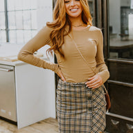 Hold Me Tight Ribbed Long Sleeve Top In Tan-Tops-Ave Shops-[option4]-[option5]-[option6]-[option7]-[option8]-Shop-Boutique-Clothing-for-Women-Online