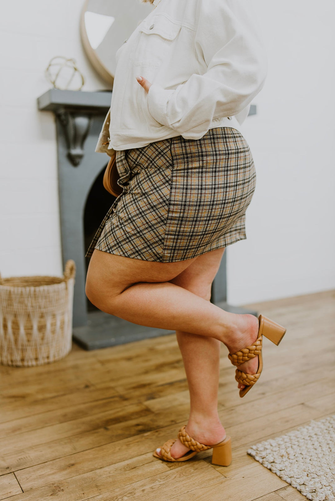 Late To Class Plaid Mini Skort-Bottoms-Ave Shops-[option4]-[option5]-[option6]-[option7]-[option8]-Shop-Boutique-Clothing-for-Women-Online