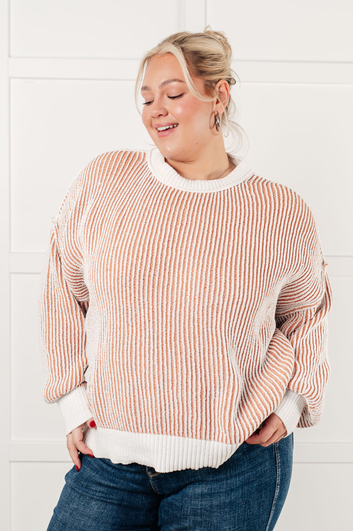 Least High Maintenance Contrast Trim Sweater-Tops-Ave Shops-[option4]-[option5]-[option6]-[option7]-[option8]-Shop-Boutique-Clothing-for-Women-Online