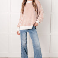 Least High Maintenance Contrast Trim Sweater-Tops-Ave Shops-[option4]-[option5]-[option6]-[option7]-[option8]-Shop-Boutique-Clothing-for-Women-Online