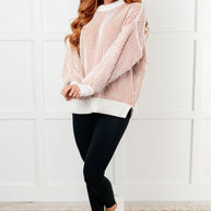 Least High Maintenance Contrast Trim Sweater-Tops-Ave Shops-[option4]-[option5]-[option6]-[option7]-[option8]-Shop-Boutique-Clothing-for-Women-Online