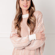 Least High Maintenance Contrast Trim Sweater-Tops-Ave Shops-[option4]-[option5]-[option6]-[option7]-[option8]-Shop-Boutique-Clothing-for-Women-Online