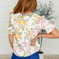 Less Concerned V-Neck Floral Blouse-Womens-Ave Shops-[option4]-[option5]-[option6]-[option7]-[option8]-Shop-Boutique-Clothing-for-Women-Online