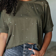 Less Than Stressed Asymmetrical Distressed Top-Tops-Ave Shops-[option4]-[option5]-[option6]-[option7]-[option8]-Shop-Boutique-Clothing-for-Women-Online