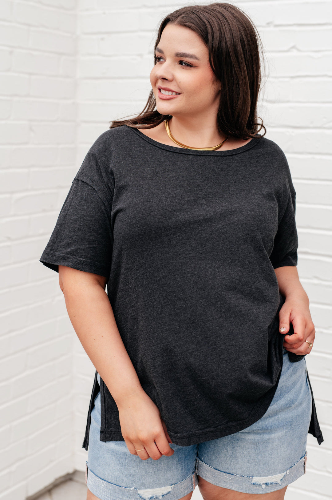 Rae Mode Let Me Live Relaxed Tee in Black-Tops-Ave Shops-[option4]-[option5]-[option6]-[option7]-[option8]-Shop-Boutique-Clothing-for-Women-Online