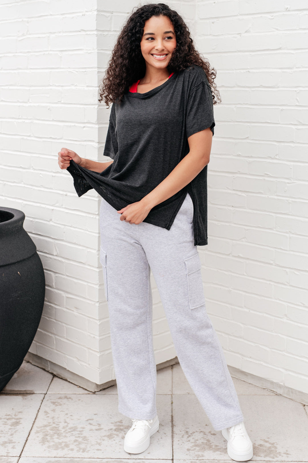 Rae Mode Let Me Live Relaxed Tee in Black-Tops-Ave Shops-[option4]-[option5]-[option6]-[option7]-[option8]-Shop-Boutique-Clothing-for-Women-Online