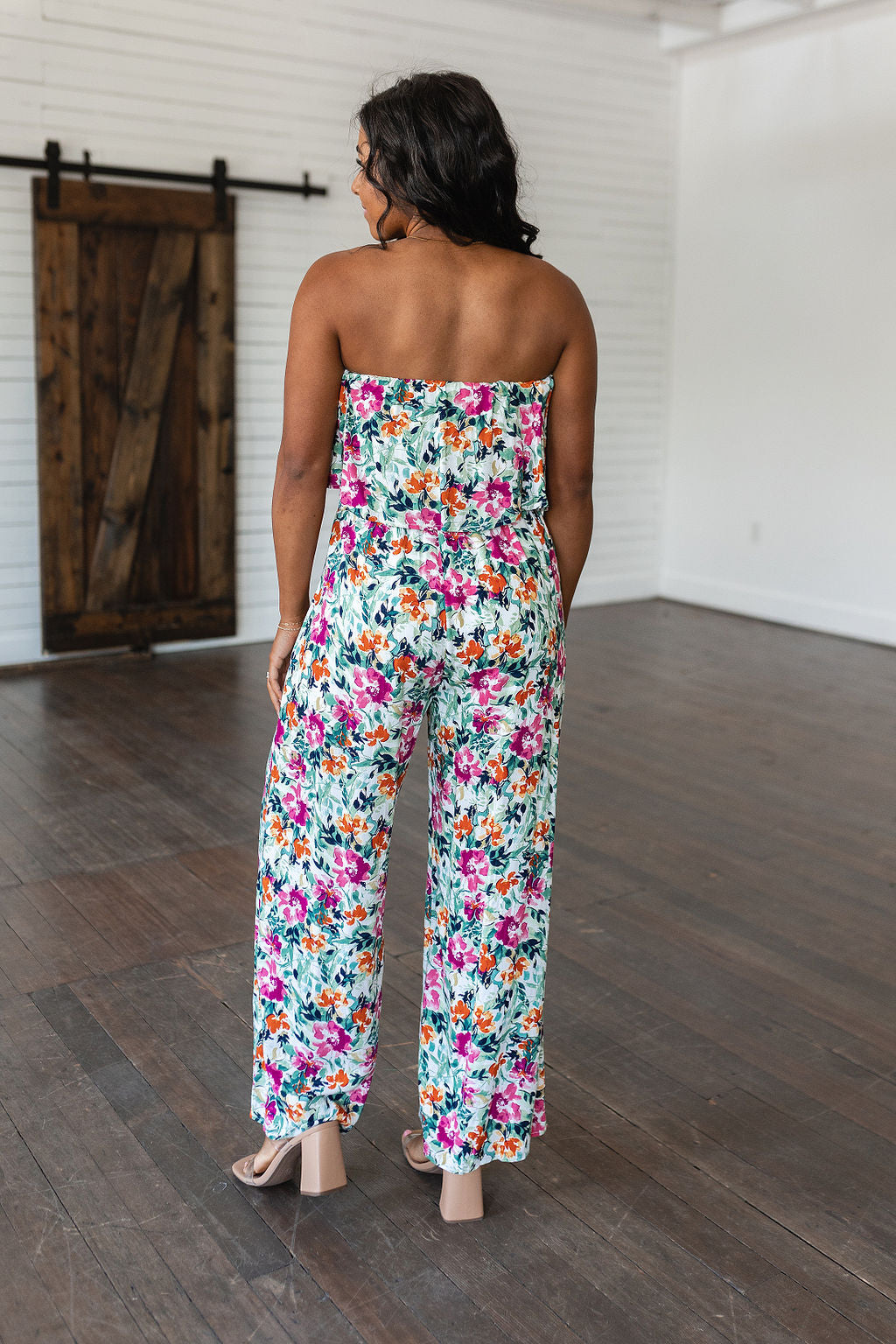 Life of the Party Floral Jumpsuit in Green-Jumpsuits & Rompers-Ave Shops-[option4]-[option5]-[option6]-[option7]-[option8]-Shop-Boutique-Clothing-for-Women-Online