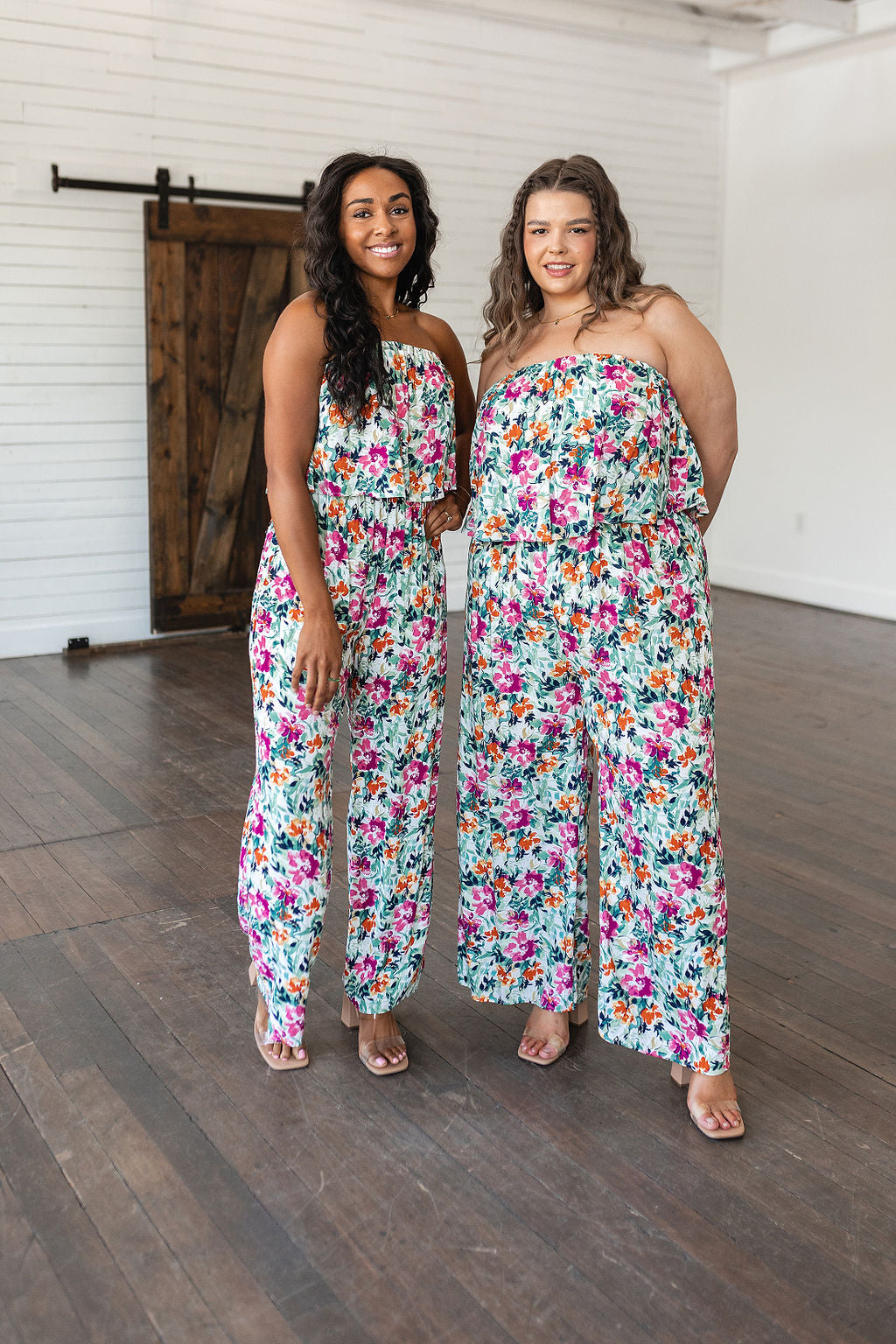 Life of the Party Floral Jumpsuit in Green-Jumpsuits & Rompers-Ave Shops-[option4]-[option5]-[option6]-[option7]-[option8]-Shop-Boutique-Clothing-for-Women-Online