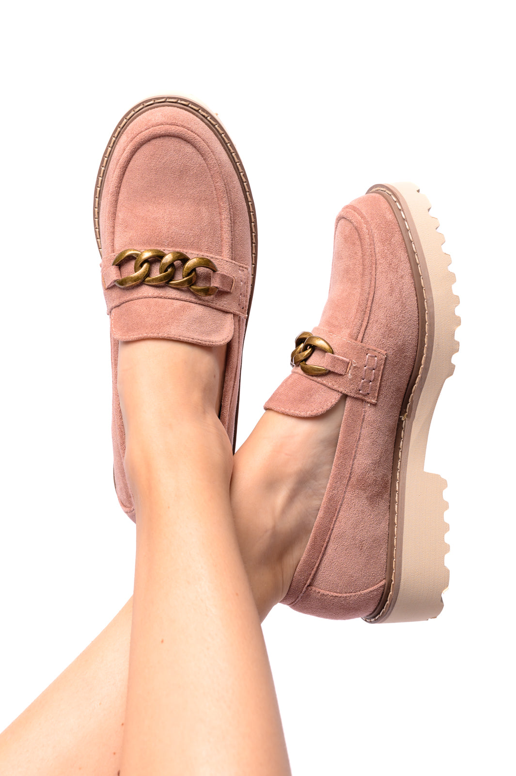 Corky's Literally Loafers in Blush Faux Suede-Womens-Ave Shops-[option4]-[option5]-[option6]-[option7]-[option8]-Shop-Boutique-Clothing-for-Women-Online