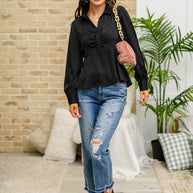 Little Love Songs Blouse-Tops-Ave Shops-[option4]-[option5]-[option6]-[option7]-[option8]-Shop-Boutique-Clothing-for-Women-Online