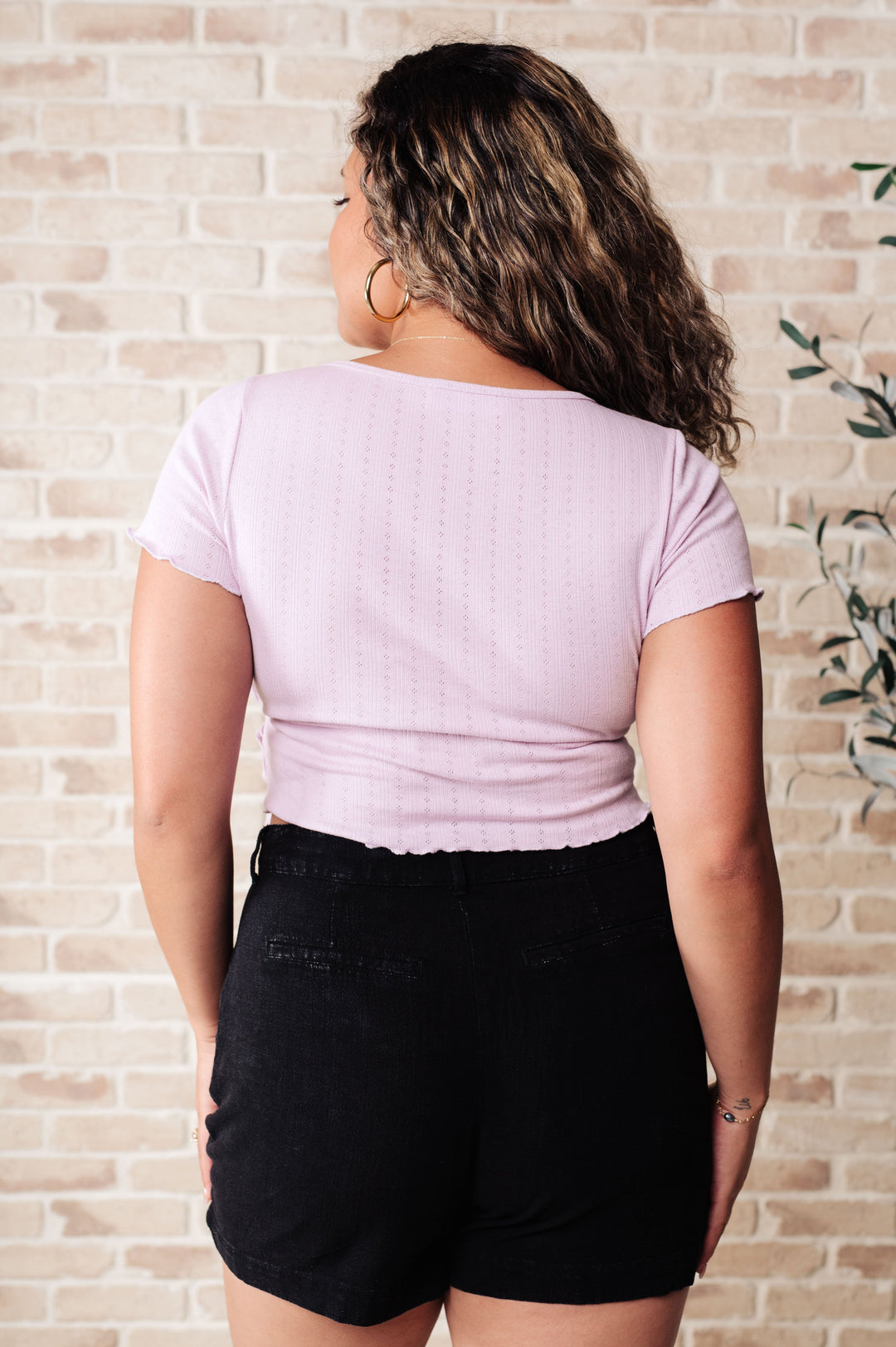 Little Ol' Me V-Neck Top in Lavender-Tops-Ave Shops-[option4]-[option5]-[option6]-[option7]-[option8]-Shop-Boutique-Clothing-for-Women-Online