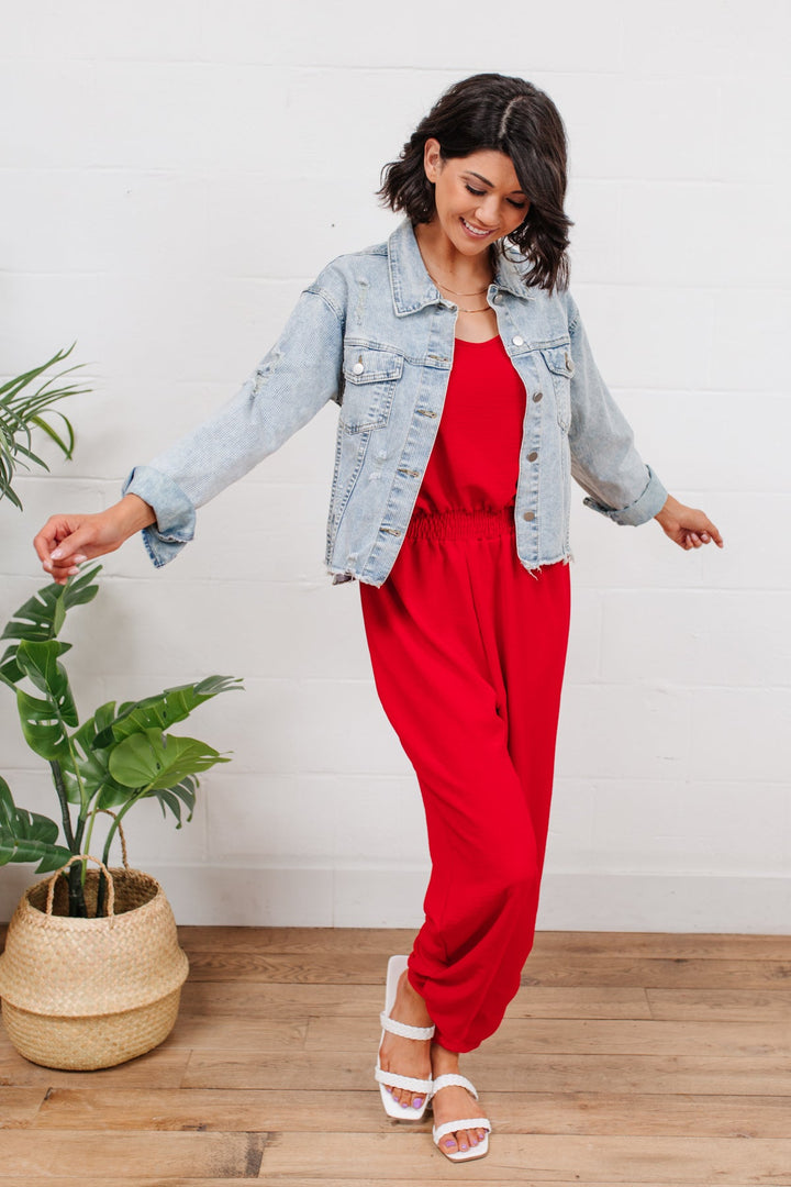 Livin' The Dream Jumpsuit in Red-Womens-Ave Shops-[option4]-[option5]-[option6]-[option7]-[option8]-Shop-Boutique-Clothing-for-Women-Online