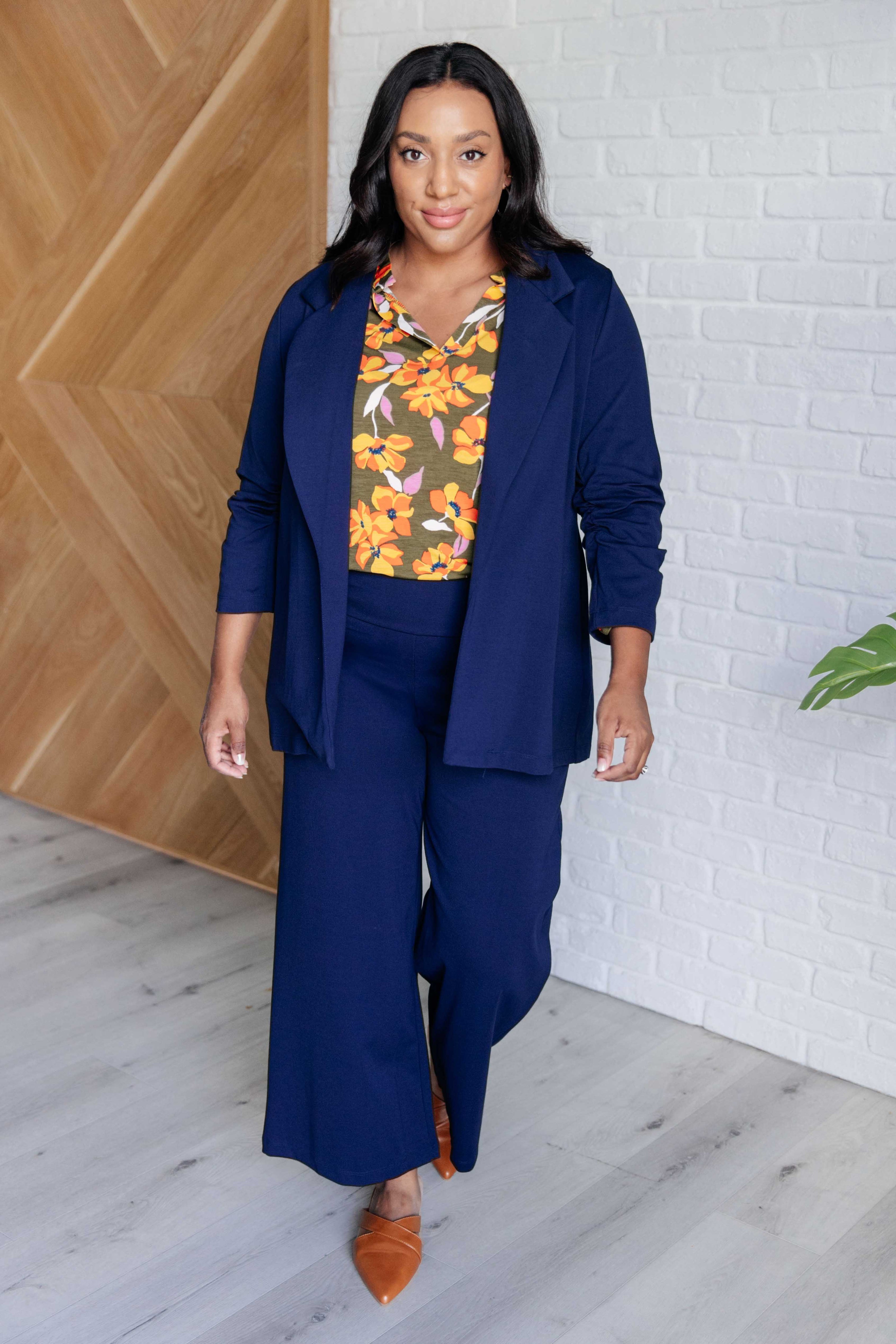 Lizzy Top in Olive and Mustard Floral-Tops-Ave Shops-[option4]-[option5]-[option6]-[option7]-[option8]-Shop-Boutique-Clothing-for-Women-Online