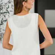 Loose Interpretation Tie Front Knit Vest-Womens-Ave Shops-[option4]-[option5]-[option6]-[option7]-[option8]-Shop-Boutique-Clothing-for-Women-Online