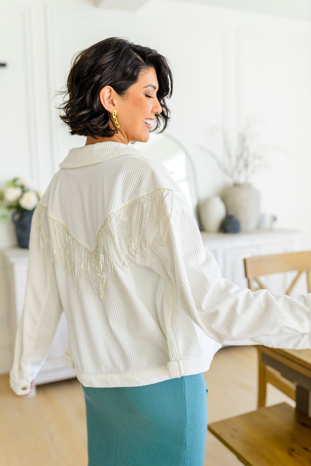 Loretta Rhinestone Fringe Jacket-Tops-Ave Shops-[option4]-[option5]-[option6]-[option7]-[option8]-Shop-Boutique-Clothing-for-Women-Online