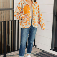 Love It Don't Leave It Floral Fleece Jacket-Layers-Ave Shops-[option4]-[option5]-[option6]-[option7]-[option8]-Shop-Boutique-Clothing-for-Women-Online