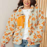 Love It Don't Leave It Floral Fleece Jacket-Layers-Ave Shops-[option4]-[option5]-[option6]-[option7]-[option8]-Shop-Boutique-Clothing-for-Women-Online