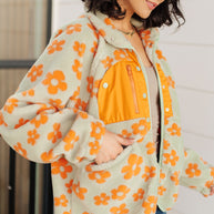 Love It Don't Leave It Floral Fleece Jacket-Layers-Ave Shops-[option4]-[option5]-[option6]-[option7]-[option8]-Shop-Boutique-Clothing-for-Women-Online