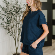 Love on the Loose Quilted Bottoms in Navy-Womens-Ave Shops-[option4]-[option5]-[option6]-[option7]-[option8]-Shop-Boutique-Clothing-for-Women-Online