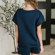 Love on the Loose Quilted Top in Navy-Womens-Ave Shops-[option4]-[option5]-[option6]-[option7]-[option8]-Shop-Boutique-Clothing-for-Women-Online