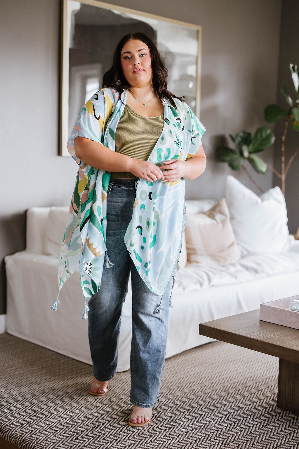 Relevant Ribbed Seamless Reversible Tank in Moss-Tops-Ave Shops-[option4]-[option5]-[option6]-[option7]-[option8]-Shop-Boutique-Clothing-for-Women-Online