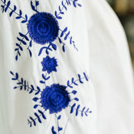 PREORDER: Machine Embroidered Details Ruffle Neck Blouse-Womens-Ave Shops-[option4]-[option5]-[option6]-[option7]-[option8]-Shop-Boutique-Clothing-for-Women-Online